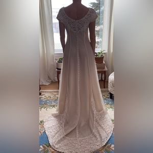 Vintage Wedding Dress  Size 8